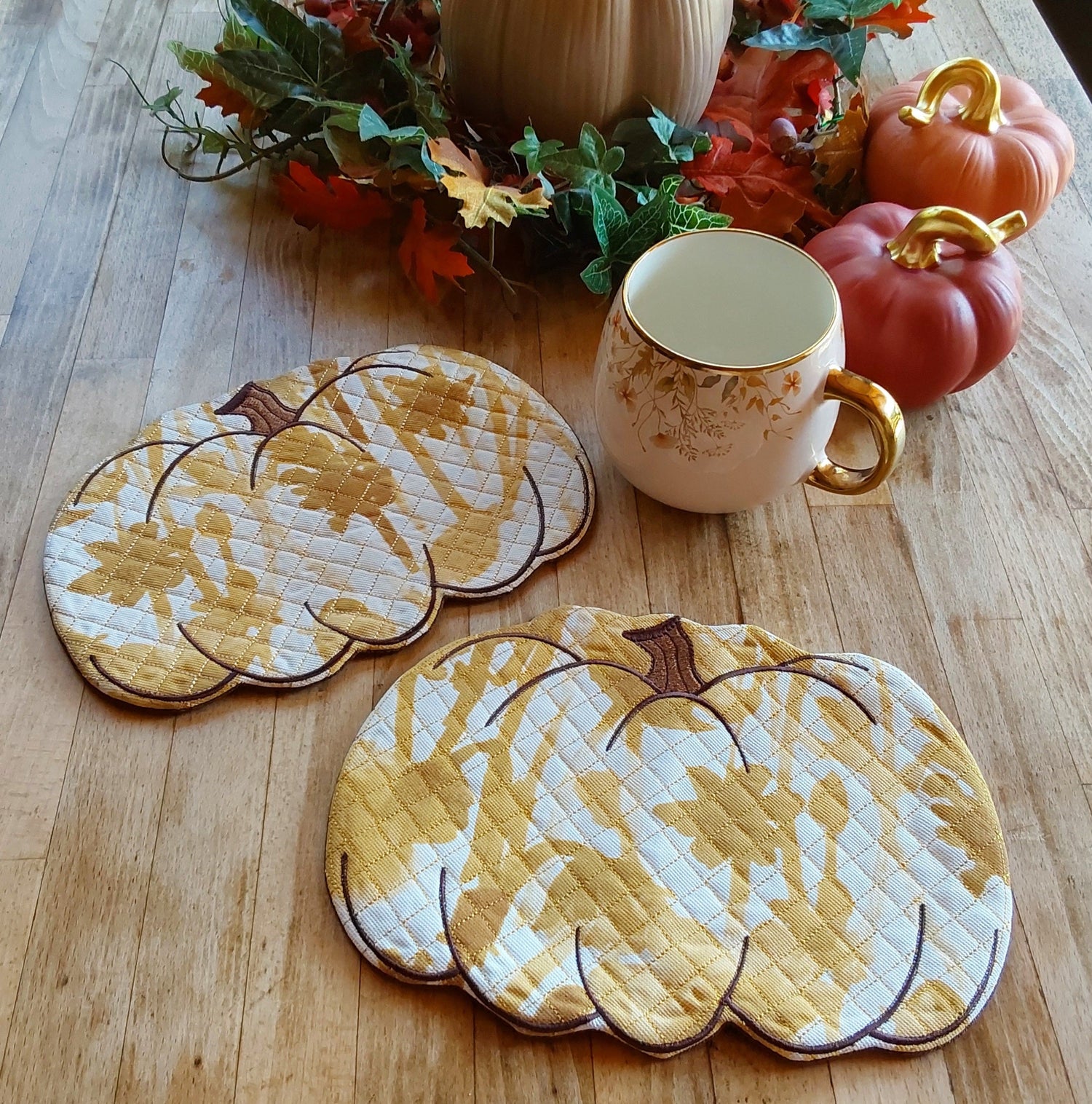 Coffee mug rugs