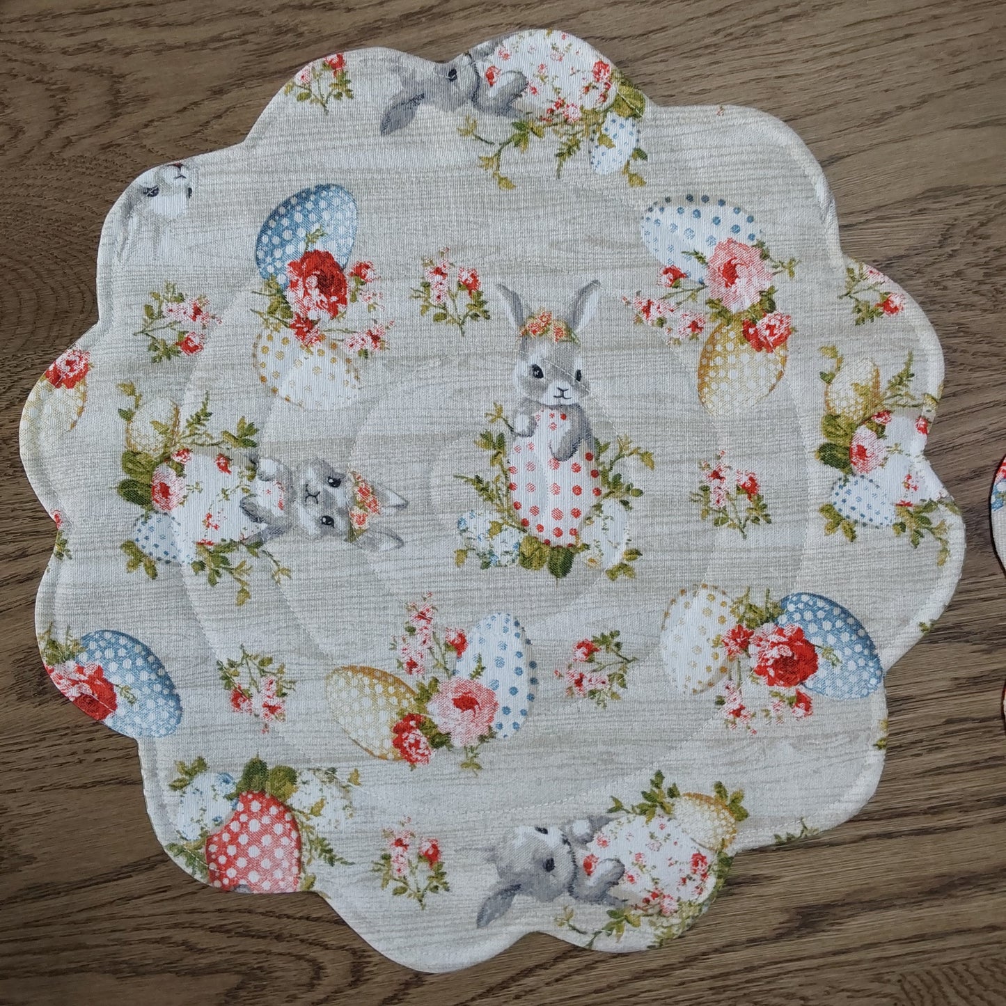 Easter Bunny Quilted Placemats