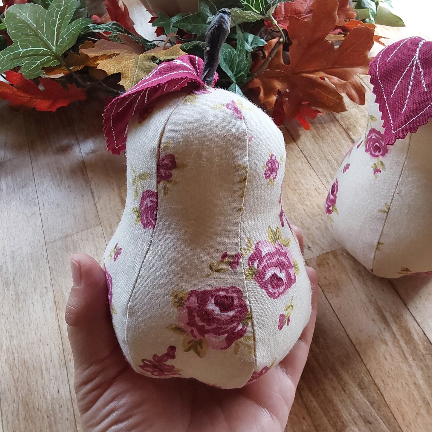Decorative Fabric Pears filled with Lavender