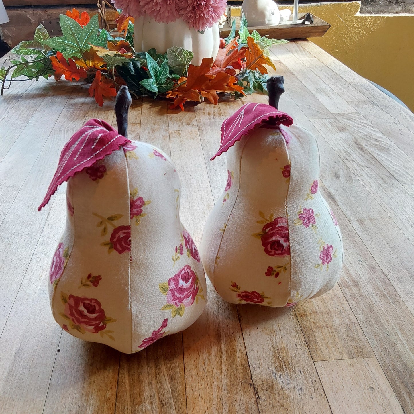 Decorative Fabric Pears filled with Lavender