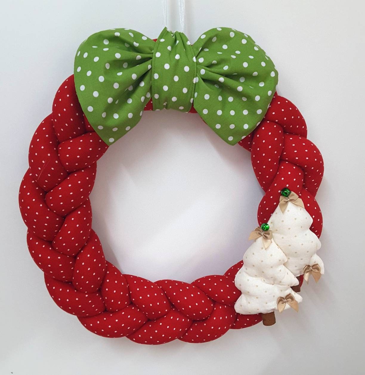 Christmas Braided Wreath