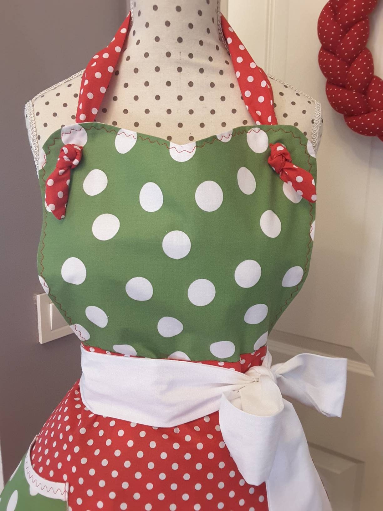 Apron Sophia- Christmas Version