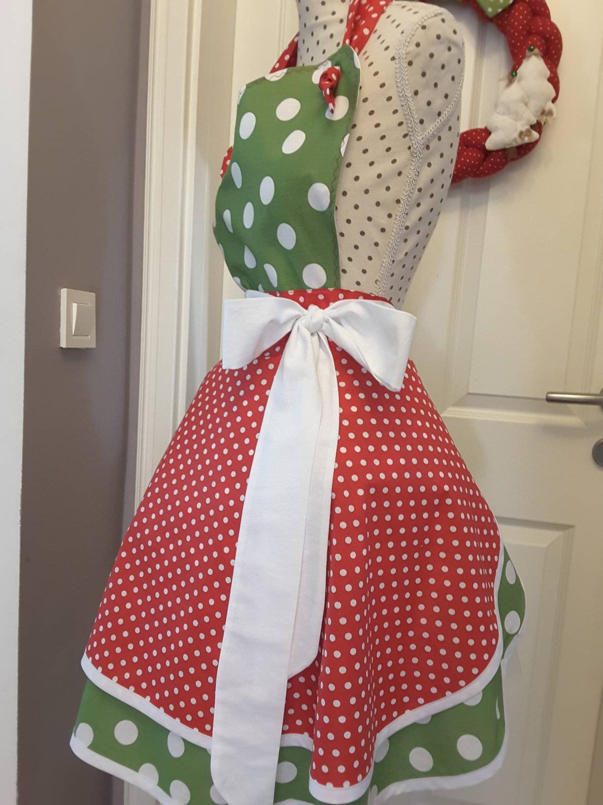 Apron Sophia- Christmas Version