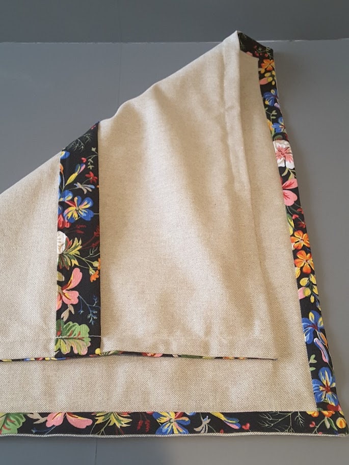 Pillow Case with Cat Applique