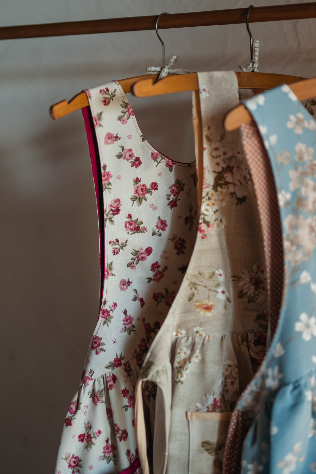 Floral Aprons That Feel Lovely to Wear