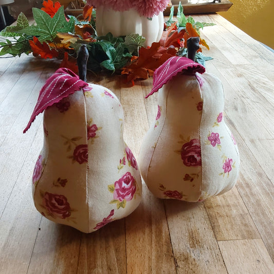 Decorative Fabric Pears filled with Lavender