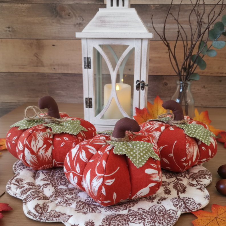 Pumpkin DIY sewing template