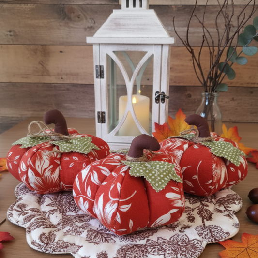 Pumpkin DIY sewing template